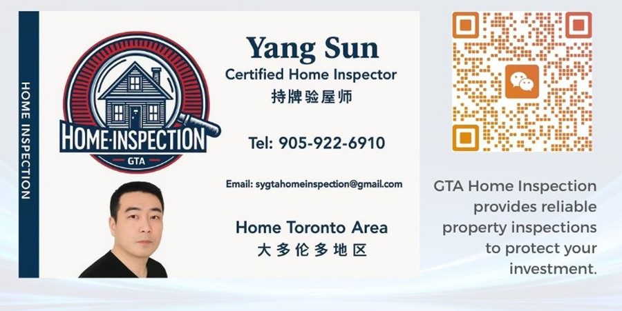 GTA Home Inspection - Yang Sun